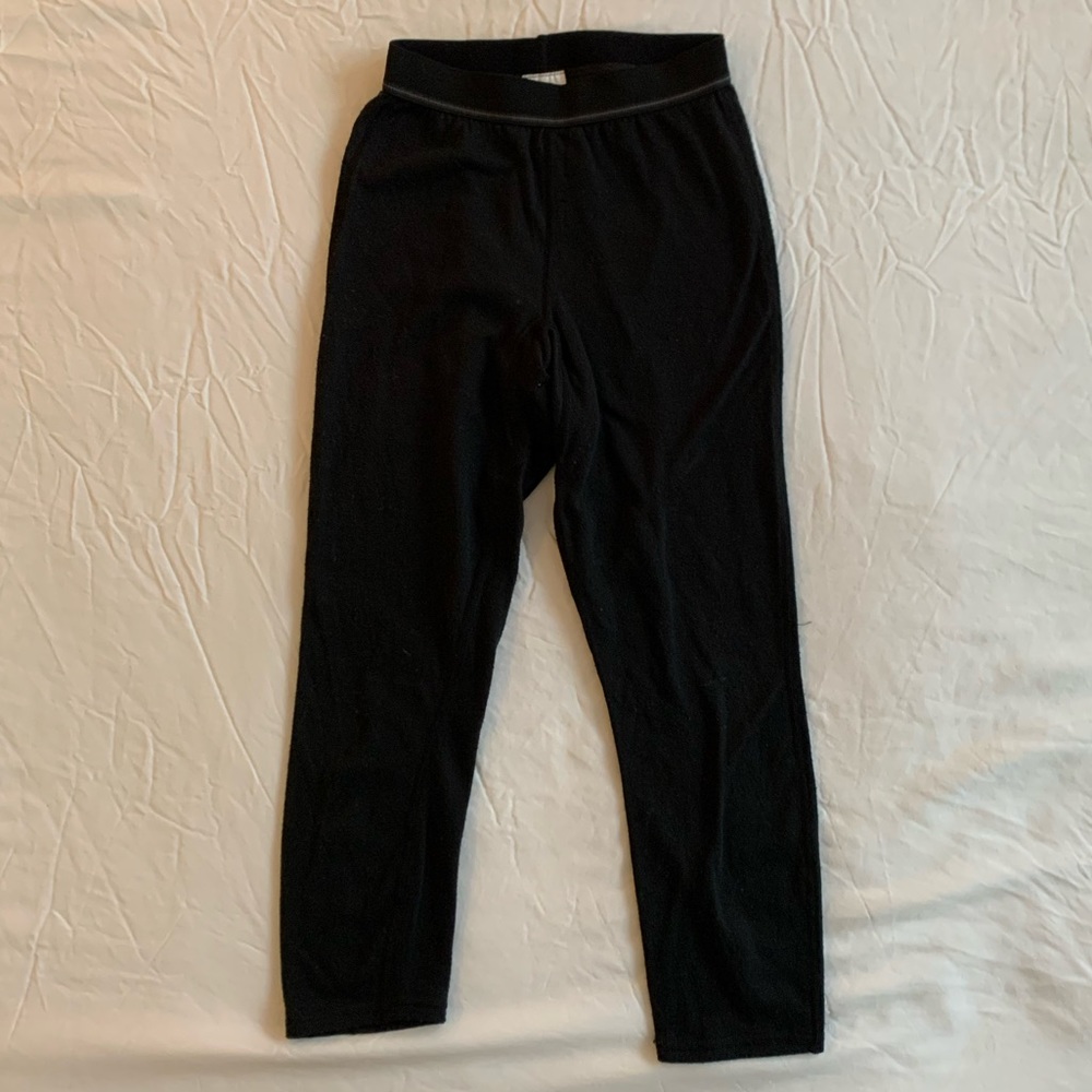 Hot Chillys black Size Small (6-8) Thermal pants